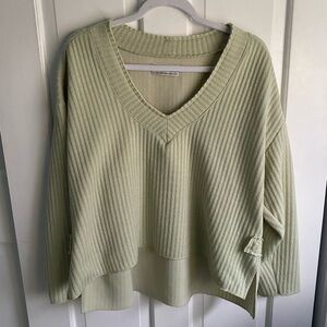 Urban outfitters V-Neck Ribbed Top